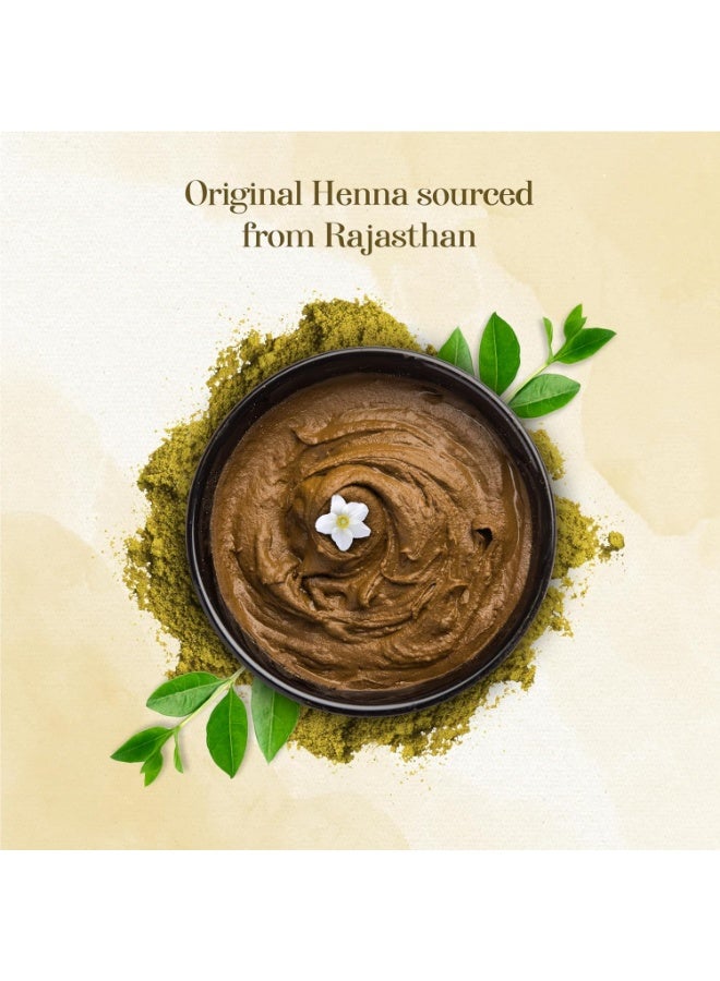 Medimix Henna Powder with 18 Herbs - For Soft & Shiny Hair - 100% Natural Hair Color - Controls Damage and Keeps Hair Moisturized - 150 gm - Image 5